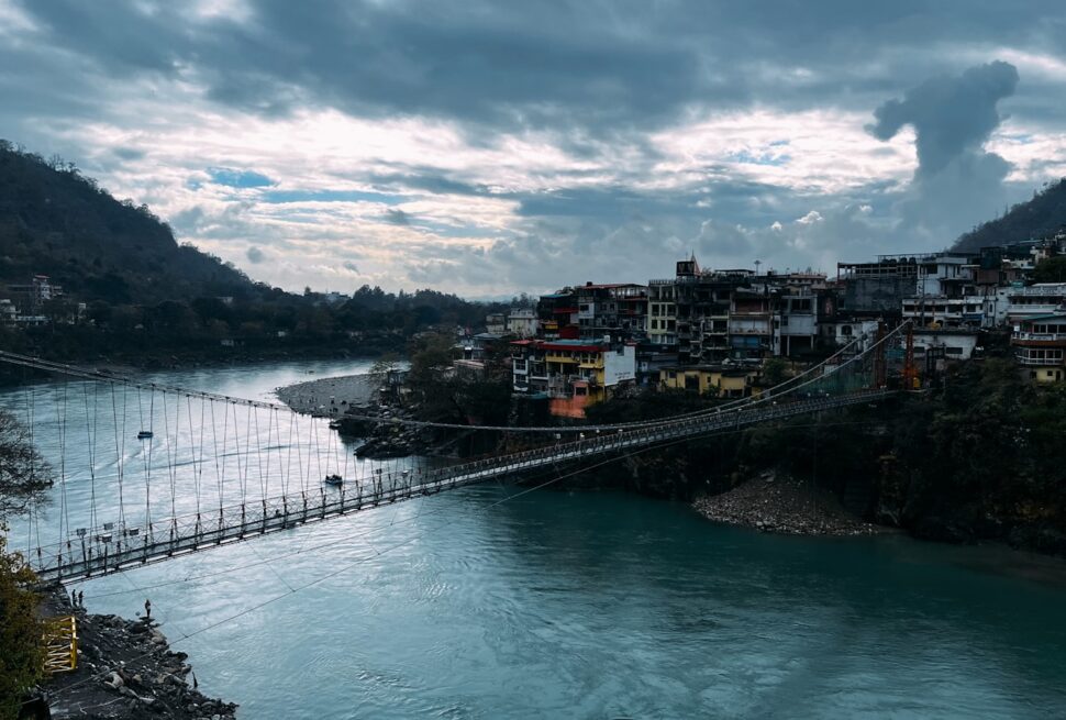 A view of a bridge over a river